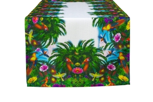 BIEŻNIK 40x140 Bieżniki na Stół Papugi Dżungla 5797