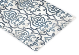 BIEŻNIK DEKORACYJNY 40x140 Wzór Turkusowy 4575