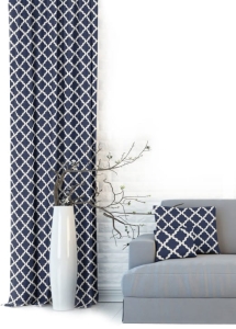 Zasłona Gotowa 140x250 Zasłony Granatowe 4697