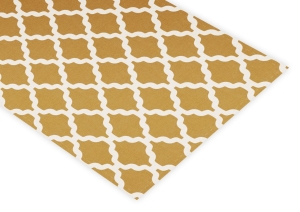 BIEŻNIK DEKORACYJNY 40x180 Żółty 4695