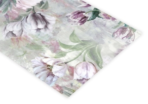 BIEŻNIK DEKORACYJNY 40x100 Kwiaty 5963