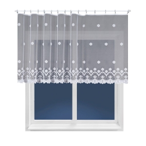 Firana na metry 110 Firany żakardowe Biała