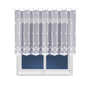 Firana na metry 140 Firany żakardowe Biała