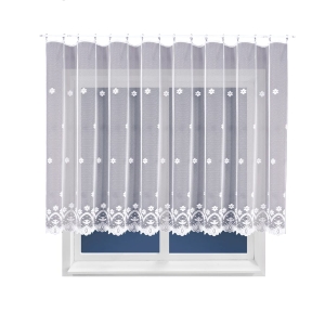 Firana na metry 160 Firany żakardowe Biała