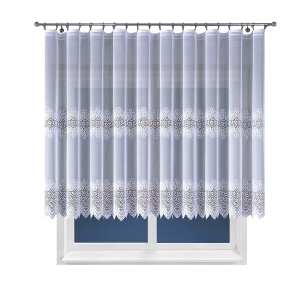 Firana na metry 160 Firany żakardowe Biała