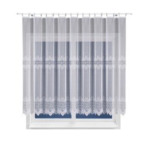 Firana na metry 170 Firany żakardowe Biała