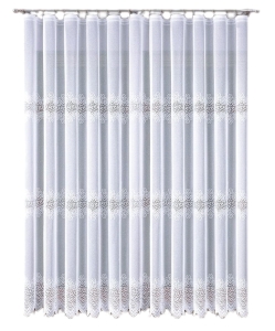 Firanka gotowa żakardowa 250x200 Firany Biała