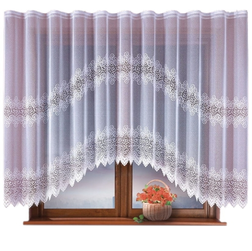 Firanka gotowa żakardowa 180x300 Firany Biała