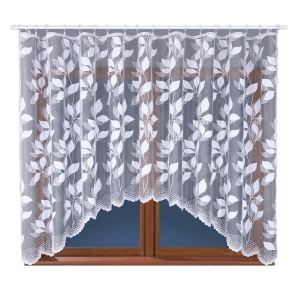 Firanka gotowa żakardowa 160x320 Firany Biała Martyna
