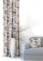 Zasłona Gotowa 140x250 Zasłony Kwiaty Beż 6391