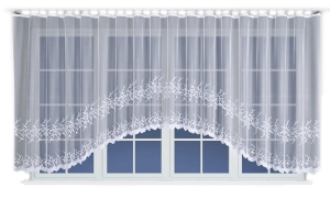 Firanka gotowa żakardowa 160x520 Firany Biała