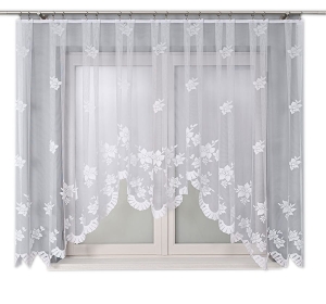 Firana Gotowa Żakardowa 160x420 Firanki Łuk Irena