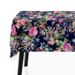 Obrus Dekoracyjny na Stół 140x180 Kwiaty Kolorowe 7640