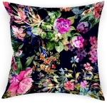 Poszewka 40x40 na Poduszki do Salonu Kwiaty 7409