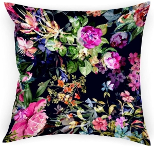 Poszewka 40x40 na Poduszki do Salonu Kwiaty 7409