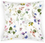 Poszewka 40x40 na Poduszki do Salonu Kwiaty Łąka 7412