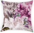 Poszewka 40x40 na Poduszki do Salonu Kwiaty Róż Beż 7413