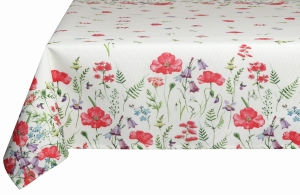 Obrus Dekoracyjny 130x170 na Stół Polne Kwiaty Łąka