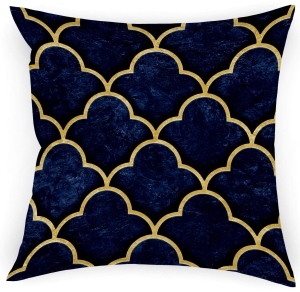 Poszewka 40x40 Poszewki na Poduszki Maroko Granat 7828