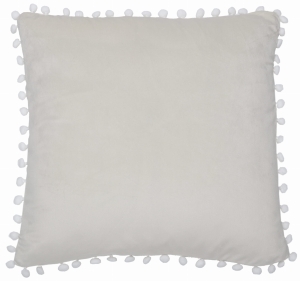 Poszewka na Poduszkę Boho 40x40 Welur Kremowa