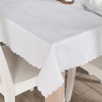 Obrus Plamoodporny 130x160 Biały Gładki Pela
