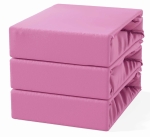 Prześcieradło z Gumką 180x200 Frotte Różowy