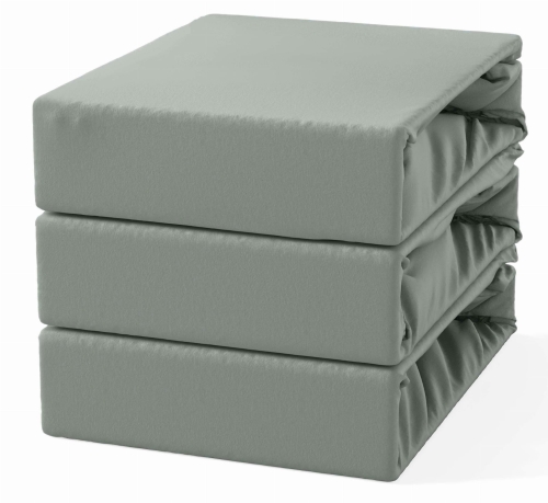 Prześcieradło z Gumką 160x200 Frotte Szary Stalowy