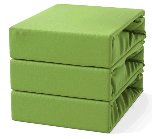 Prześcieradło z Gumką 140x200 Frotte Zielony Trawa