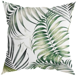 Poszewka 40x40 Poszewki na Poduszki Liście Zielone 8788