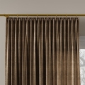 VELVI Tkanina dekoracyjna, wysokość 300cm, kolor 002 brązowy VELVI0/TDP/002/000300/1