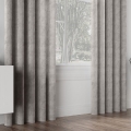 VELVI Tkanina dekoracyjna, wysokość 300cm, kolor 005 jasny szary VELVI0/TDP/005/000300/1