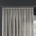 VELVI Tkanina dekoracyjna, wysokość 300cm, kolor 020 szary VELVI0/TDP/020/000300/1