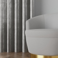 VELVI Tkanina dekoracyjna, wysokość 300cm, kolor 021 pastelowy szary VELVI0/TDP/021/000300/1