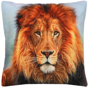 Poszewka Dekoracyjna 40x40 Welur Lew