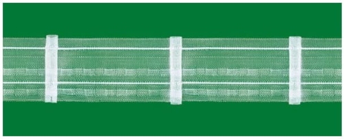 Taśma Marszcząca x1,5 do Firan Zasłon Pojedyncza 1 Zakładka 5cm (1:1,5) Żyłkowa