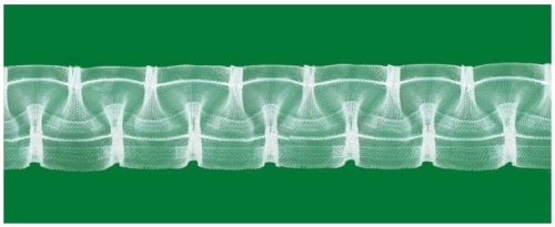 Taśma Marszcząca x2 do Firan Zasłon SMOK 5cm (1:2) Żyłkowa