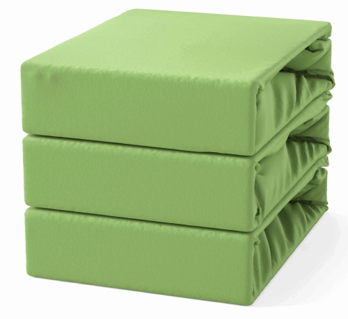 Prześcieradło Bawełniane z Gumką 180x200 Trawiaste