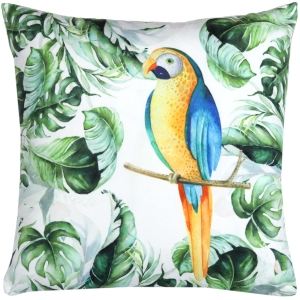 Poszewka na Poduszkę 45x45 Liście Papuga