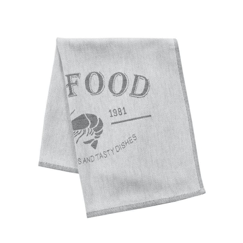 Ścierka Kuchenna 50x70 Ścierki Super Chłonne SEAFOOD Szary