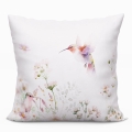 Poszewka Dekoracyjna 40x40 Velvet Pastelowe Kwiaty Polina