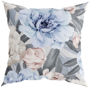Poszewka 40x40 Poszewki na Poduszki Kwiaty Niebieskie 9245