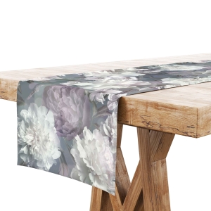 Bieżnik na Stół 40x240 Dekoracyjny Kwiaty 9207