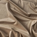 Tkanina Velvet na Metry 300 Welur Zasłony Ciemny Beż
