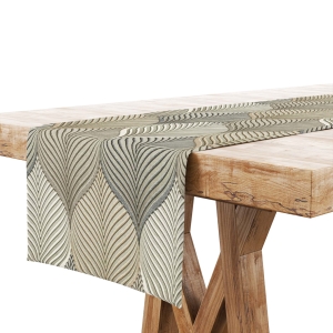 Bieżnik na Stół 40x100 Dekoracyjny Beżowy 9506