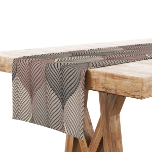 Bieżnik na Stół 40x180 Dekoracyjny Brudny Róż Beż 9507