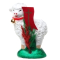 Baranek Wielkanocny do Koszyczka Figurka Gipsowa Wielkanocna Baranek Stojący 7,5cm