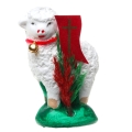 Baranek Wielkanocny do Koszyczka Figurka Gipsowa Wielkanocna Baranek Stojący 7,5cm