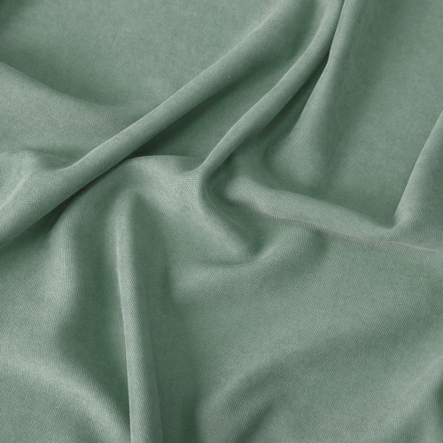 Materiał na Zasłony Gładki 290cm Tkanina Welur na Zasłony Poszewki Mięta Szałwia