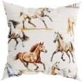 Poszewka Konie 40x40 Poszewki dla Dzieci Poszewki na Jaśki Konie