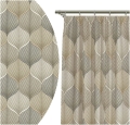 Zasłona Gotowa 140x160 Zasłony Żabki Velvet Beżowa 9498